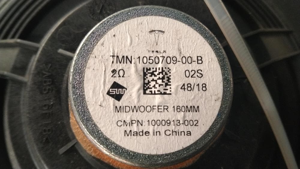 Динамик к Tesla Model X (15-21)