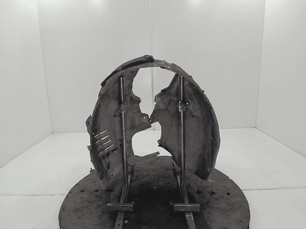 Защита арок передняя левая (подкрылок) к Volkswagen Touareg 3 (18-24)