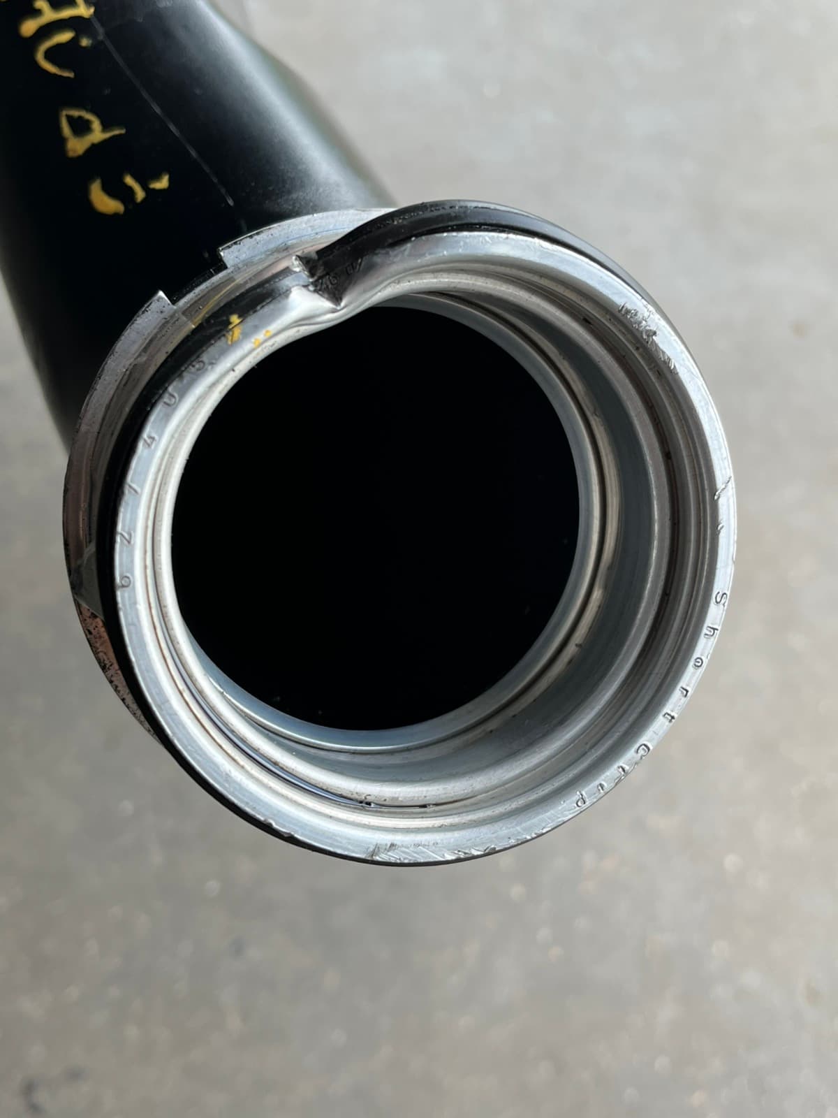 Патрубок интеркулера к BMW X5 E70 (06-10)