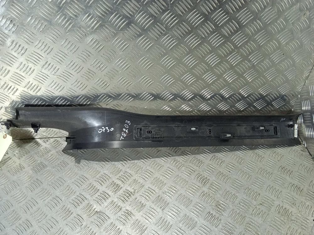 Накладка на порог к Tesla Model X (15-21)