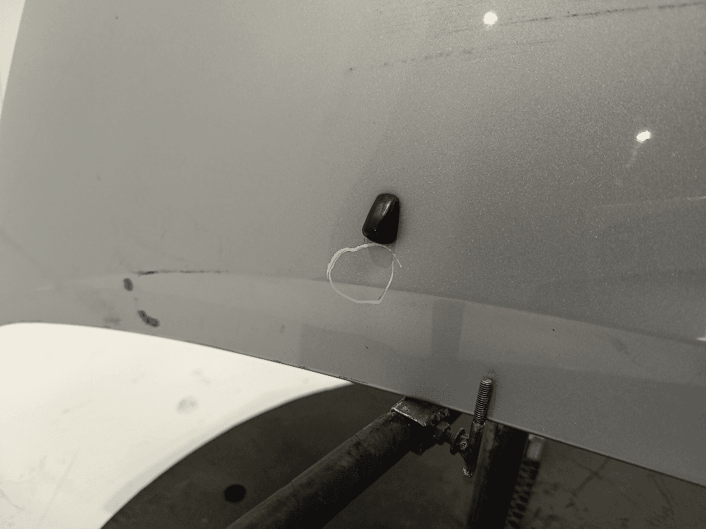 Капот к Toyota Corolla Verso 2 (04-07)