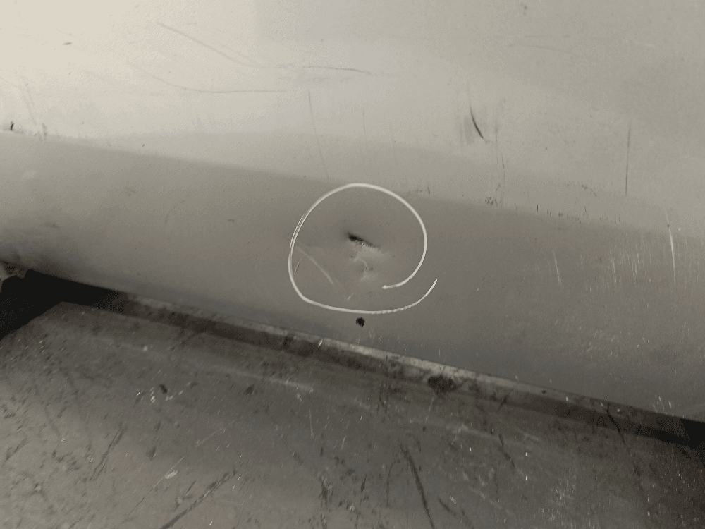 Дверь задняя левая к Renault Logan 1 (04-09)