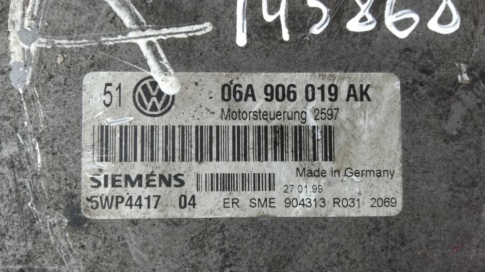 Блок управления двигателем к Volkswagen Golf 4 (97-06)
