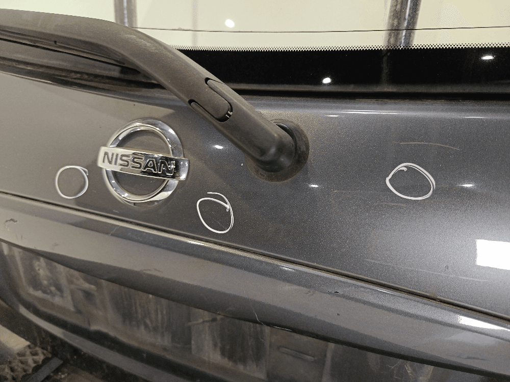 Крышка багажника (дверь 3-5) к Nissan  Almera N16 Рестайлинг (03-06)