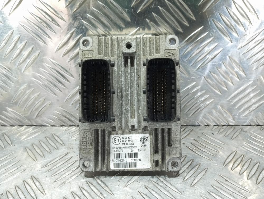 Блок управления двигателем к Fiat Punto 2 Рестайлинг (03-10)