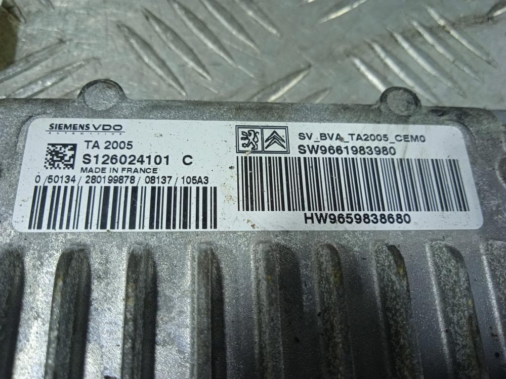 Блок управления АКПП к Citroen C4 1 (04-08)