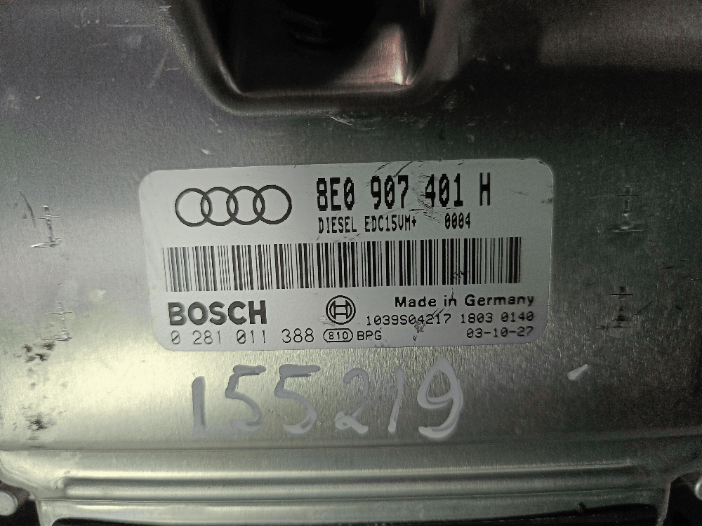Блок управления двигателем к Audi A6 C5/4B (97-01)