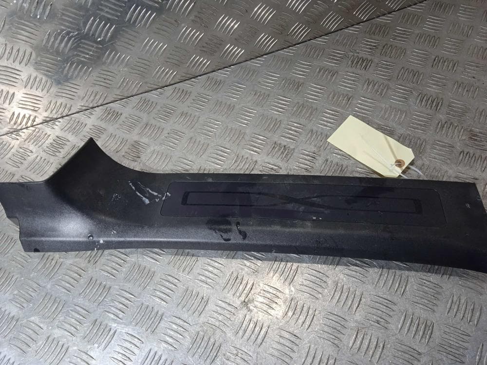 Накладка на порог к Tesla Model X (15-21)