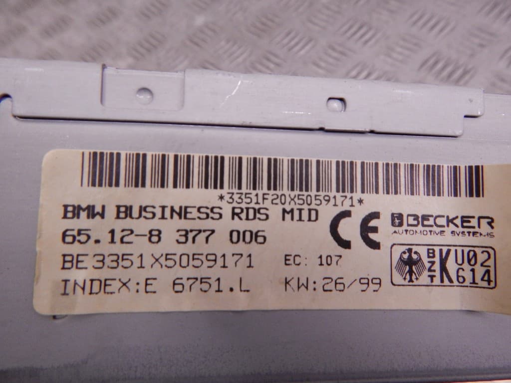 Магнитола к BMW 5 E39 (95-00)