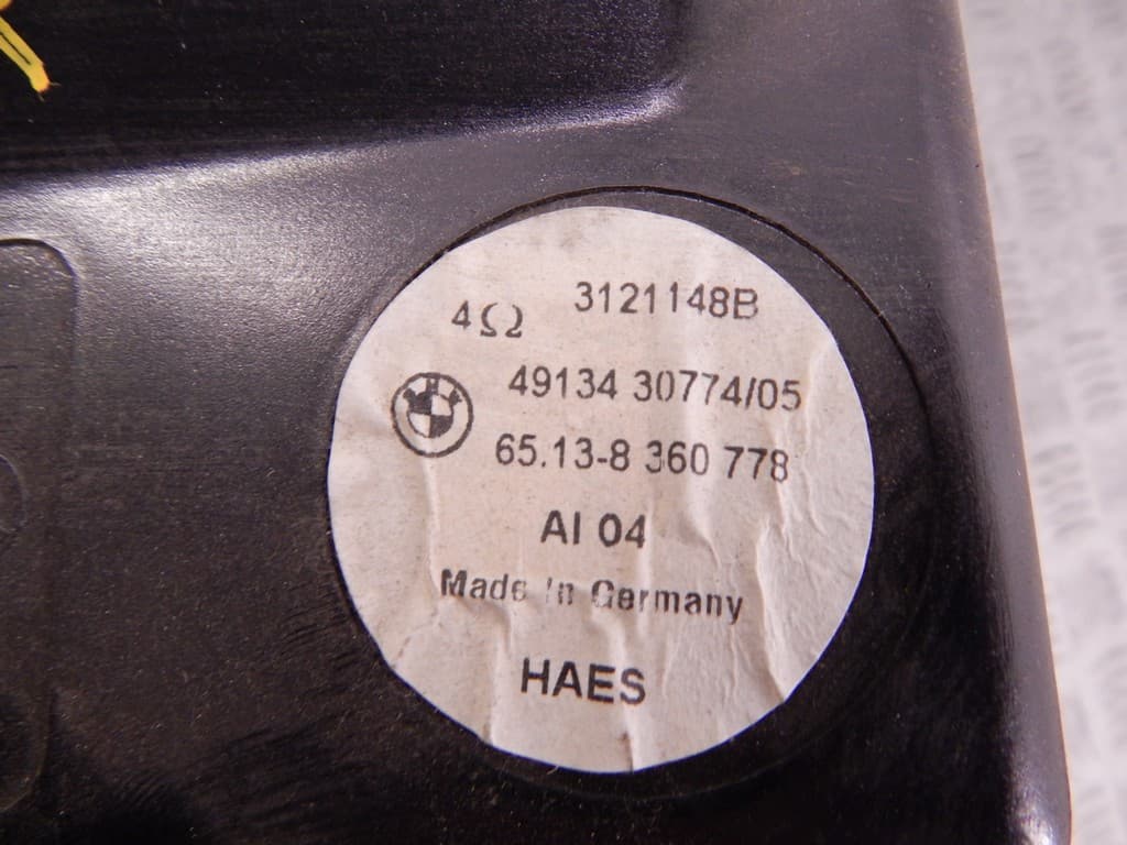 Динамик двери задней правой к BMW 5 E39 Рестайлинг (00-04)
