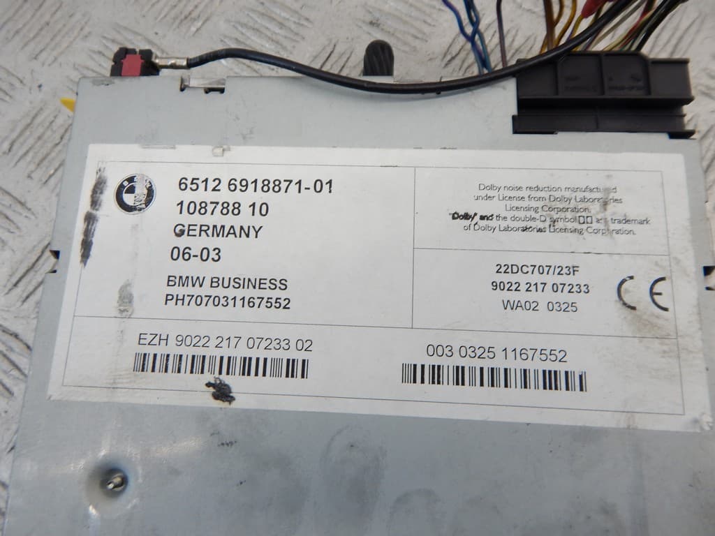 Магнитола к BMW X5 E53 (99-03)