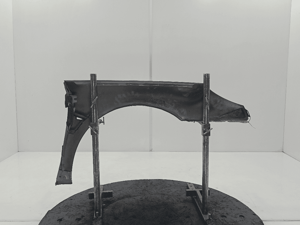 Крыло переднее левое к Peugeot 407 (04-11)