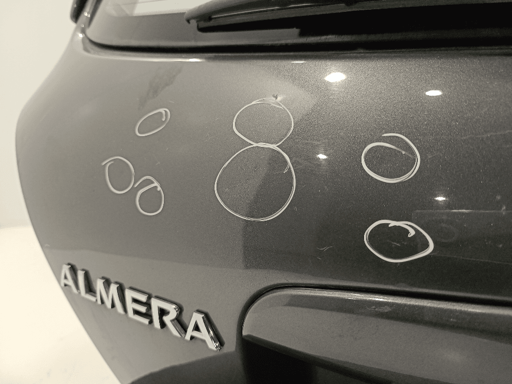 Крышка багажника (дверь 3-5) к Nissan  Almera N16 Рестайлинг (03-06)