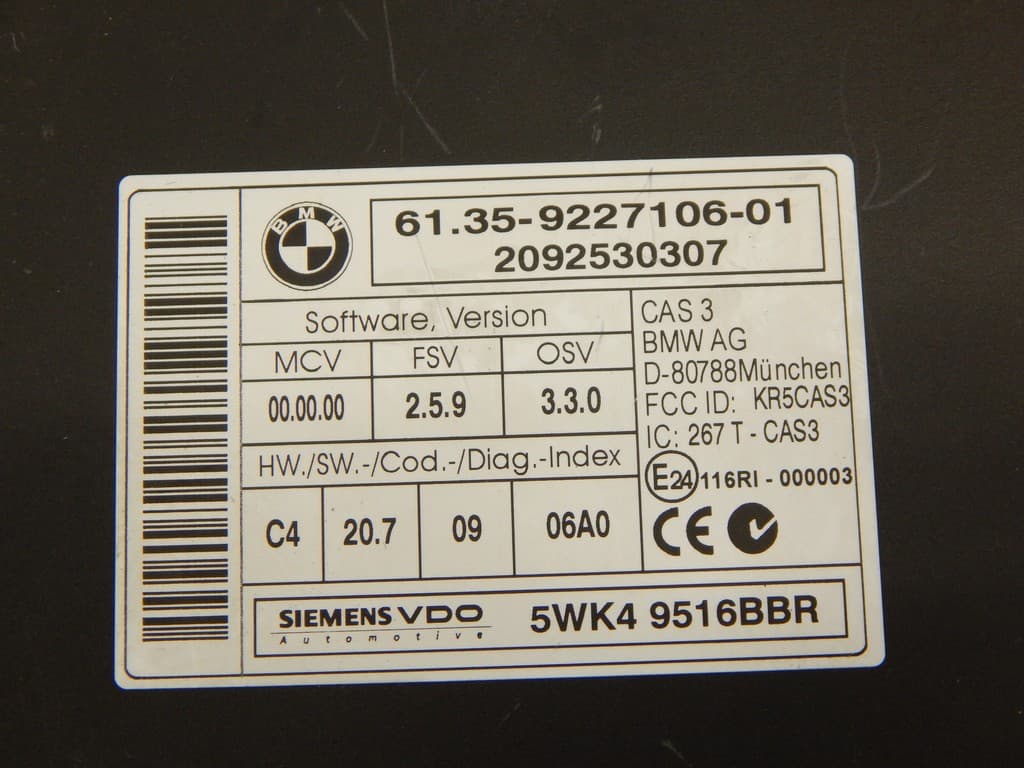 Блок управления двигателем к BMW X6 E71/E72 (08-12)