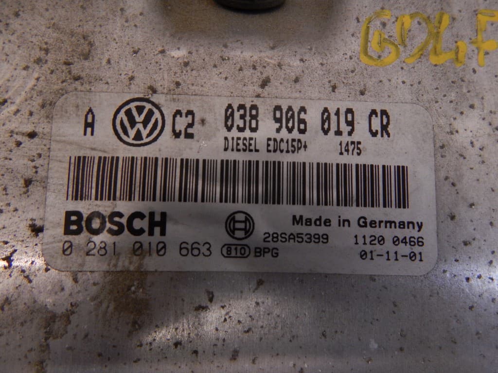 Блок управления двигателем к Volkswagen Golf 4 (97-06)