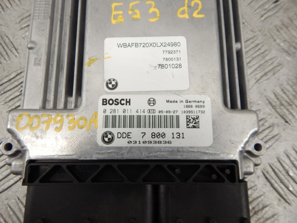 Блок управления двигателем к BMW X5 E53 Рестайлинг (03-06)