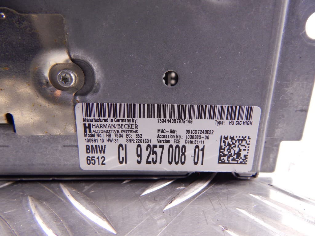 Магнитола к BMW 5 F10/F11/F07 (09-13)