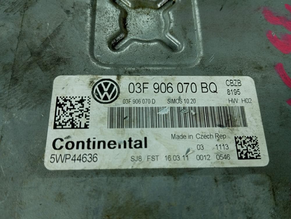 Блок управления двигателем к Volkswagen Polo 5 (09-15)
