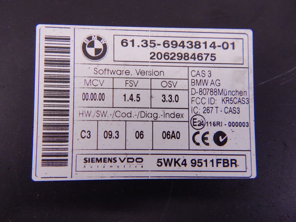Блок управления двигателем к BMW 5 E60/E61 (02-07)
