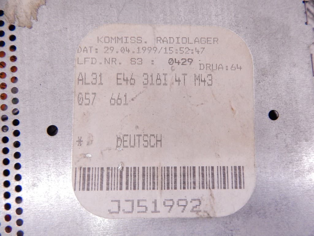 Магнитола к BMW 3 E46 (97-03)