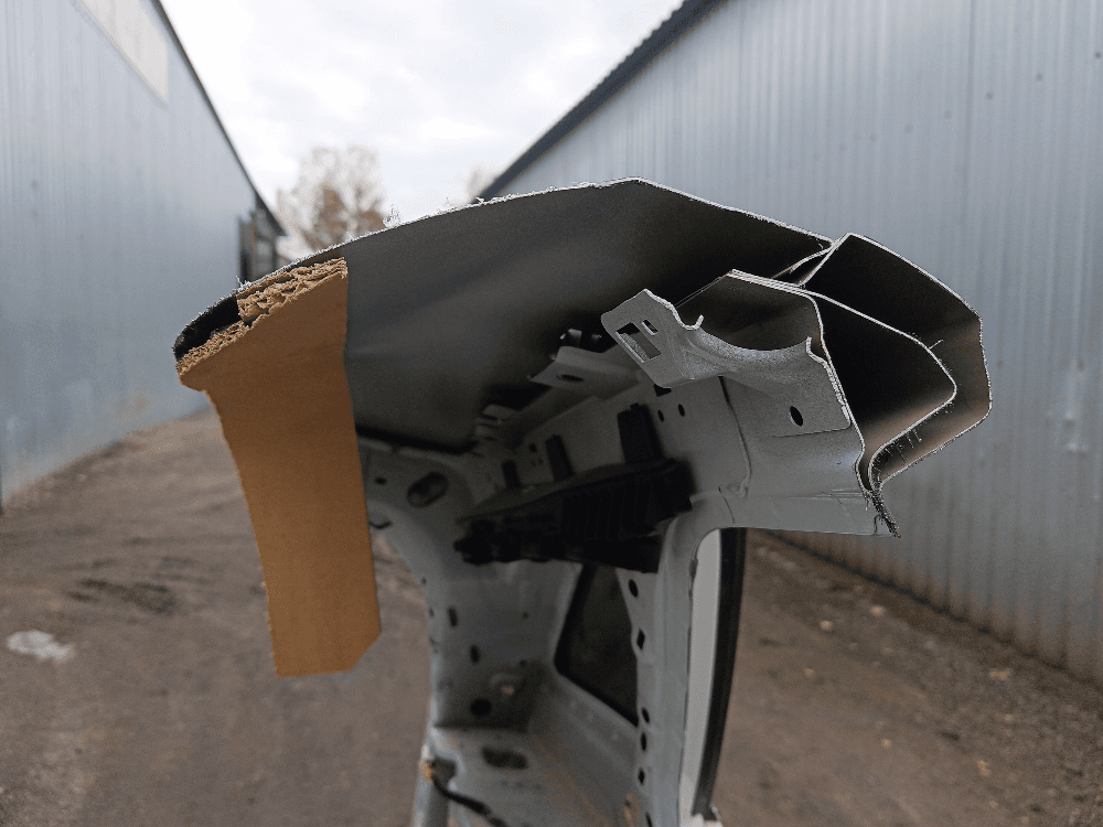 Четверть задняя левая к Peugeot 3008 2 (17-20)