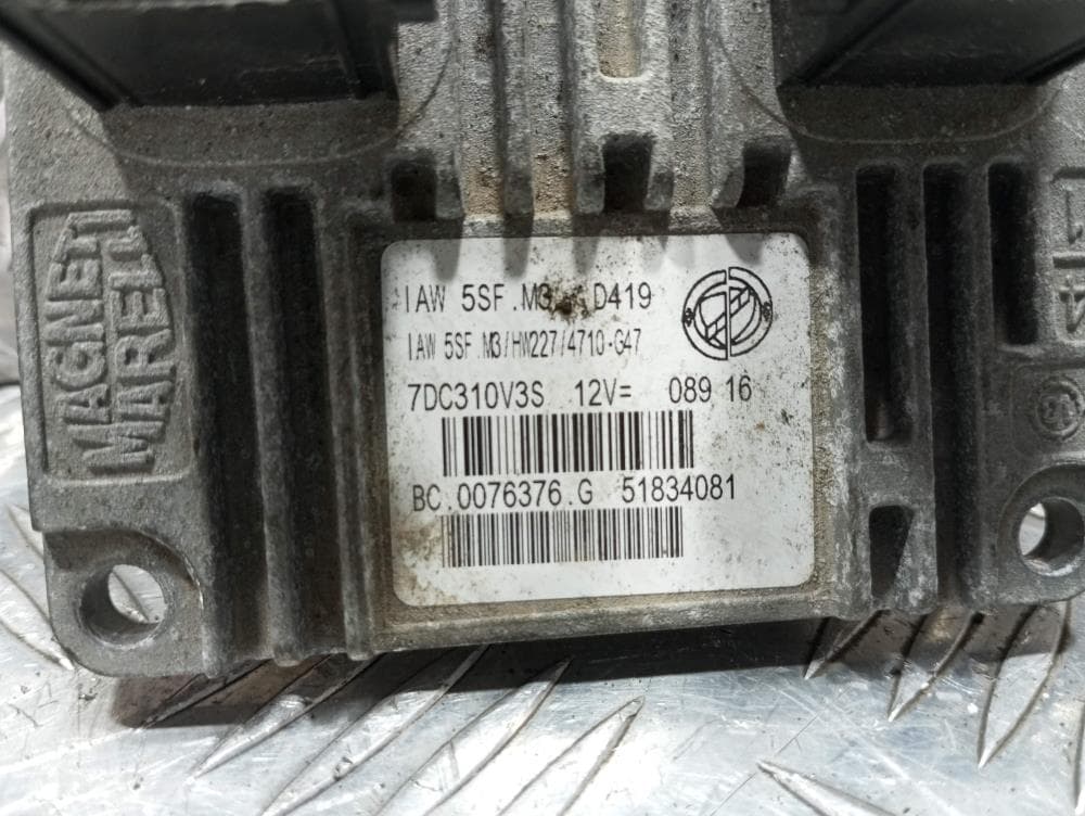 Блок управления двигателем к Fiat Punto 2 Рестайлинг (03-10)