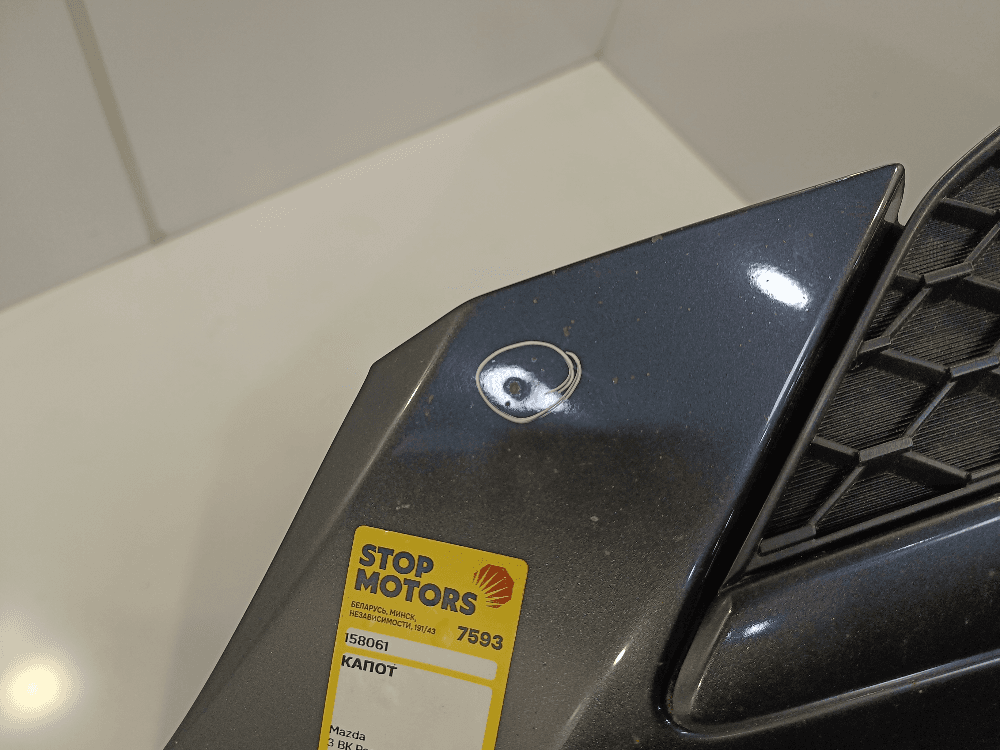 Капот к Mazda 3 BK Рестайлинг (06-09)