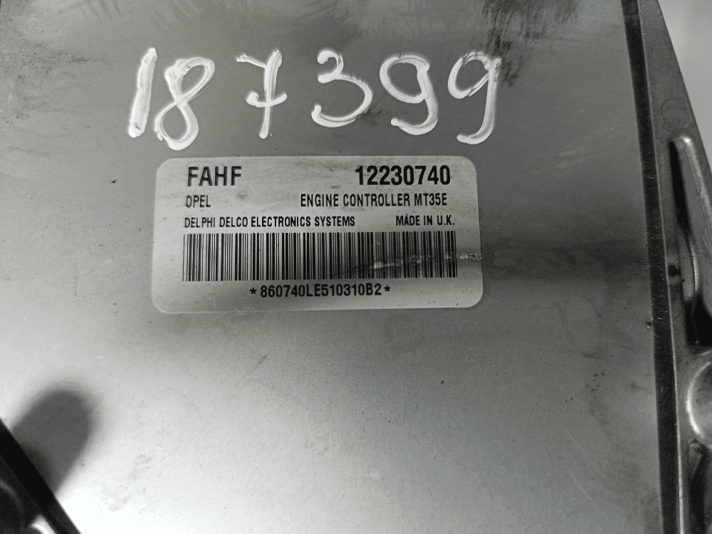 Блок управления двигателем к Opel Astra H (04-07)