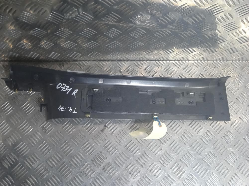 Накладка на порог к Tesla Model X (15-21)