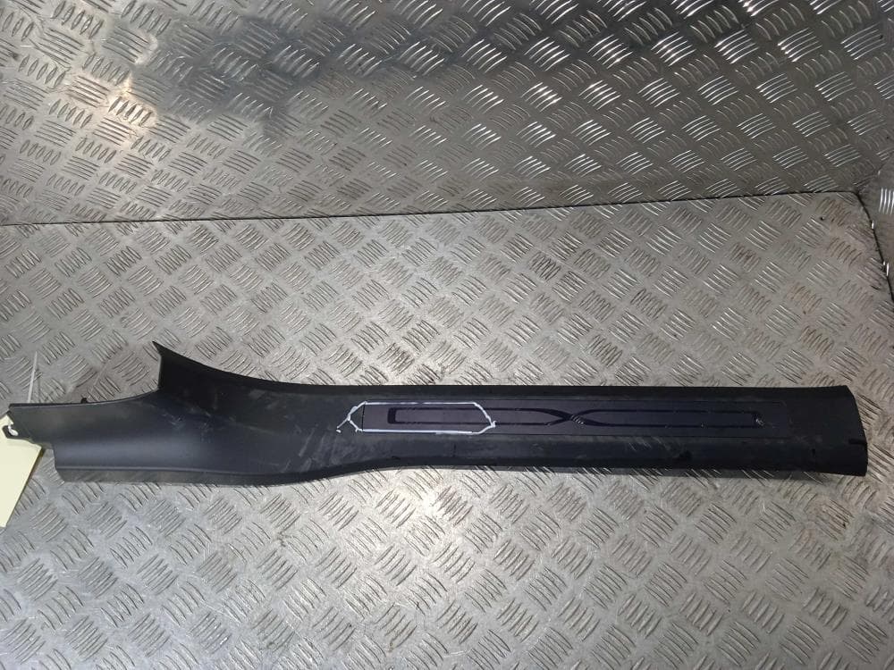 Накладка на порог к Tesla Model X (15-21)