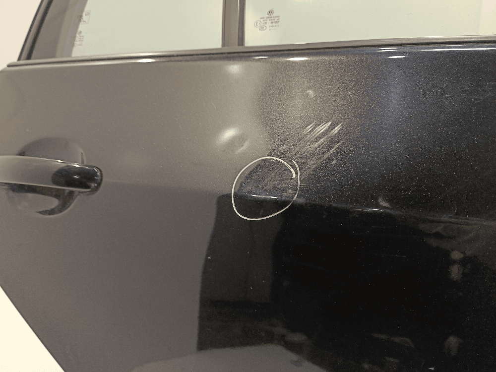 Дверь задняя правая к Volkswagen Golf Plus (05-09)
