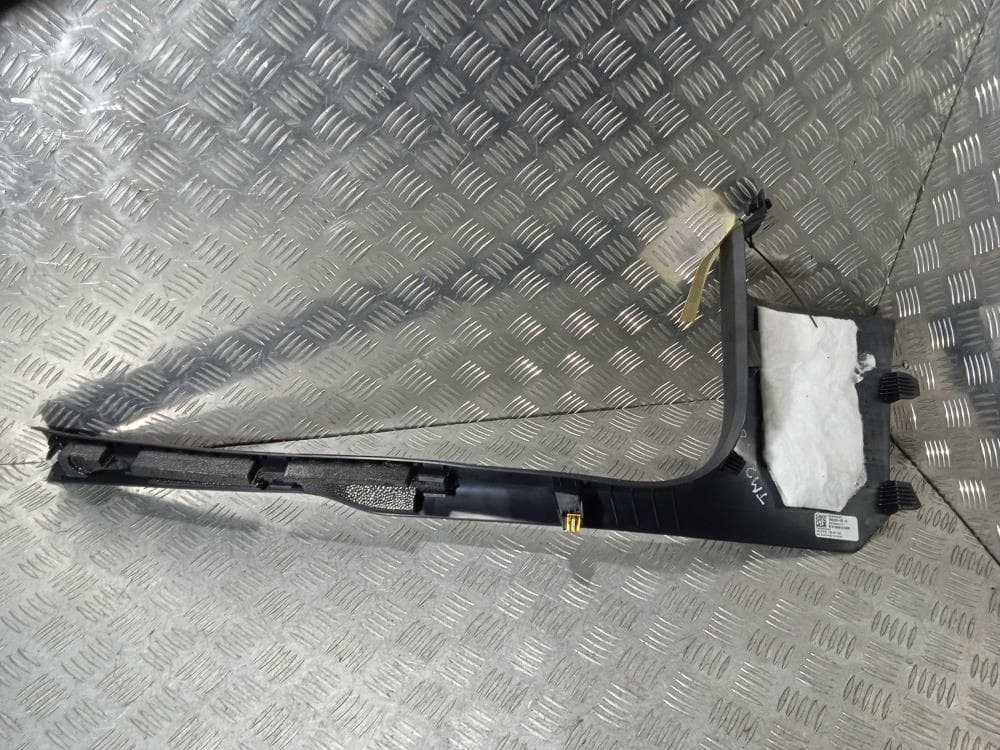 Накладка на порог к Tesla Model 3 (17-21)