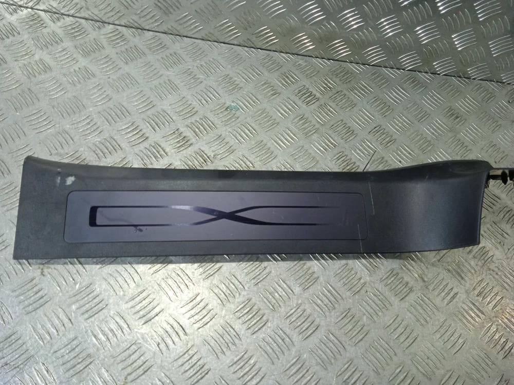 Накладка на порог к Tesla Model X (15-21)