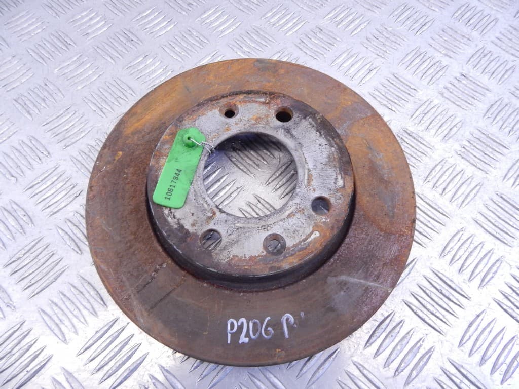 Диск тормозной передний к Peugeot 206 1 (98-03)
