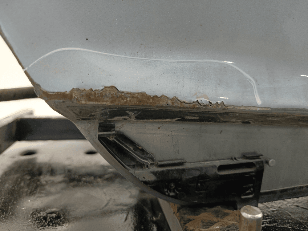 Дверь задняя правая к Audi A6 C6/4F Рестайлинг (08-11)