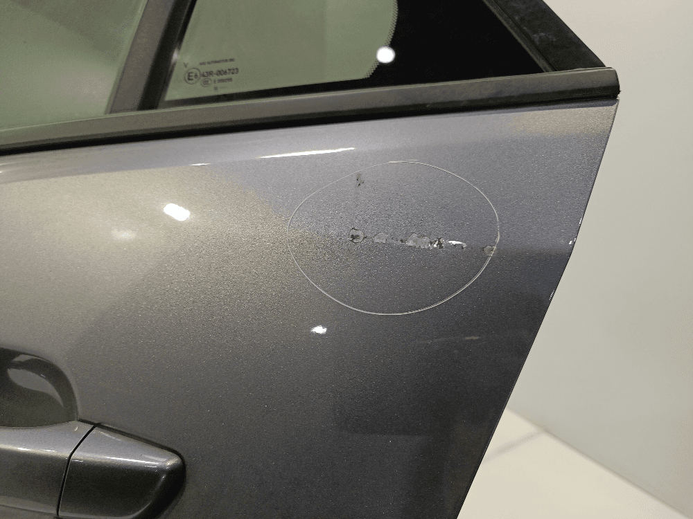 Дверь задняя левая к Peugeot 2008 2 (19-24)