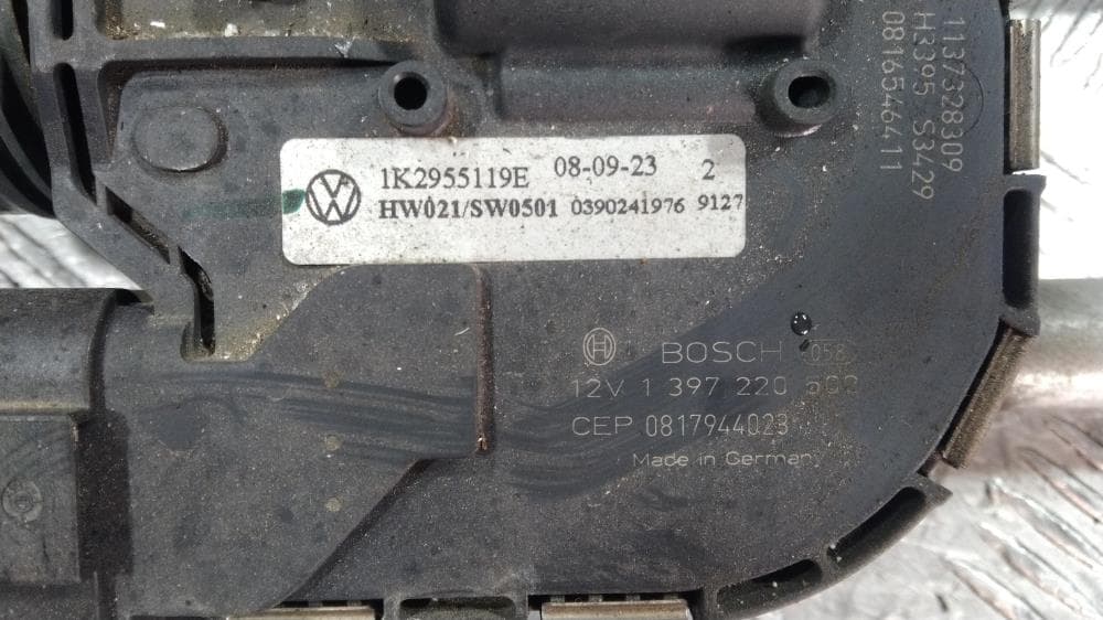 Механизм стеклоочистителя (трапеция дворников) к Volkswagen Golf 5 (03-09)