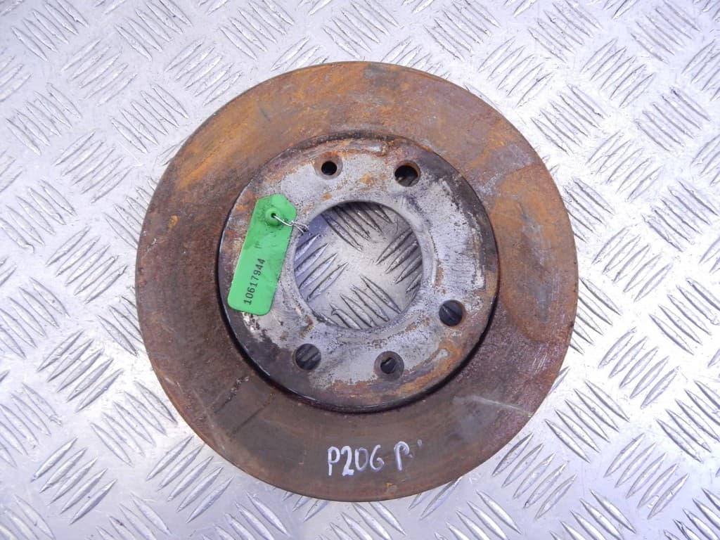 Диск тормозной передний к Peugeot 206 1 (98-03)