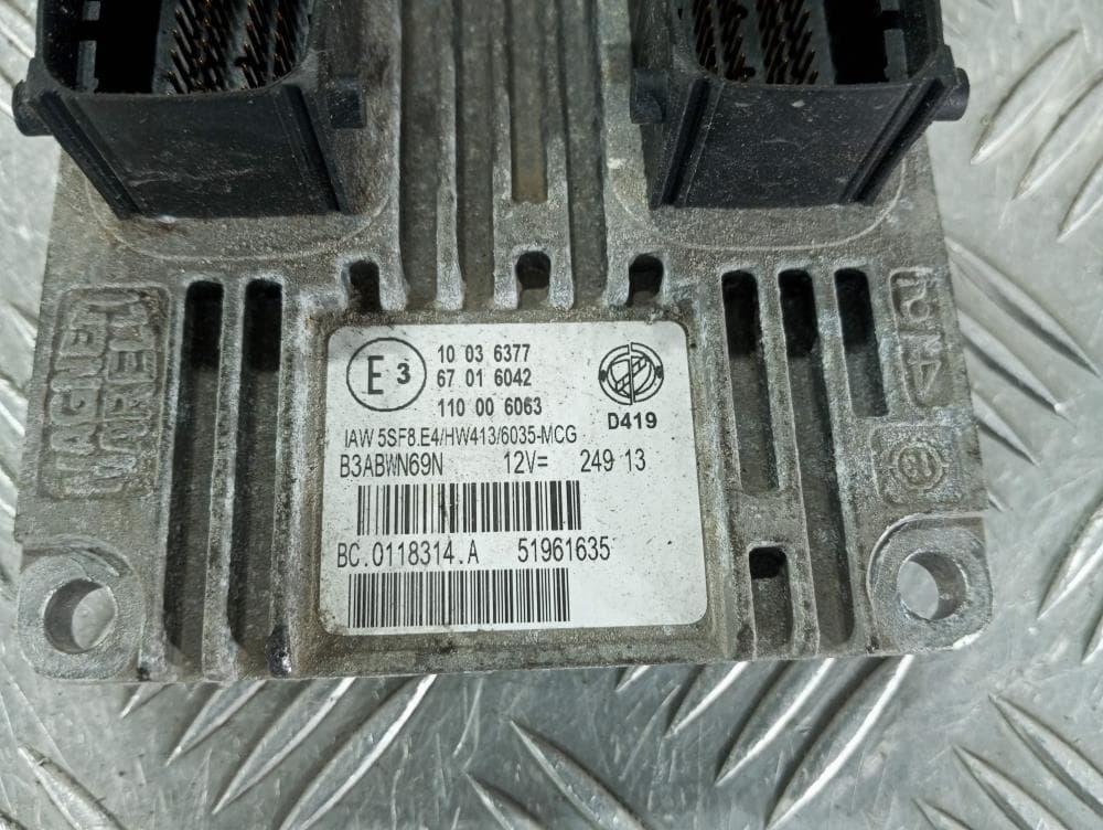 Блок управления двигателем к Fiat Grande Punto (05-18)