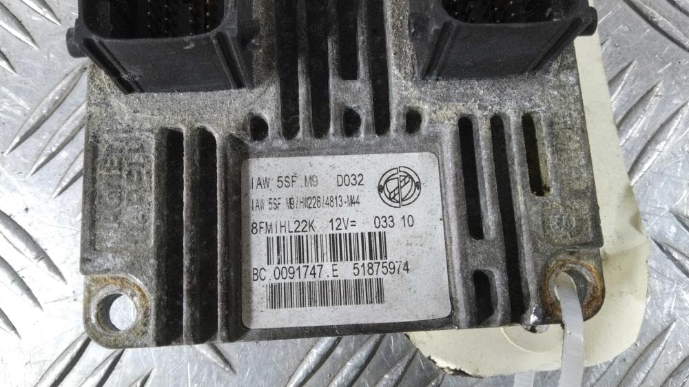 Блок управления двигателем к Lancia Ypsilon 2 Рестайлинг (06-11)