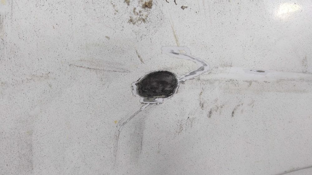 Дверь задняя распашная правая к Renault Kangoo 2 (07-13)