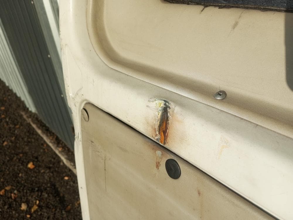 Дверь задняя распашная правая к Iveco Daily 4 (06-11)