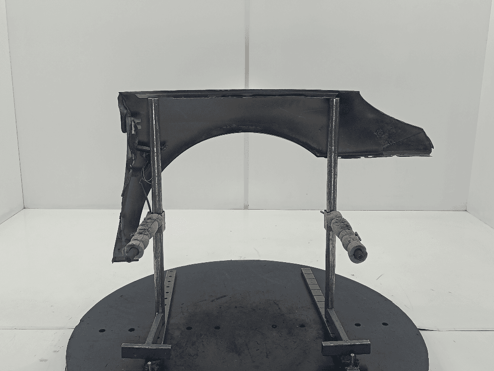 Крыло переднее левое к Peugeot 407 (04-11)