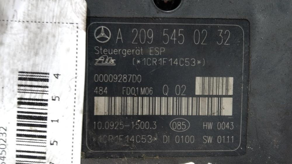 Mercedes C Class W203/S203/CL203 (00-04)